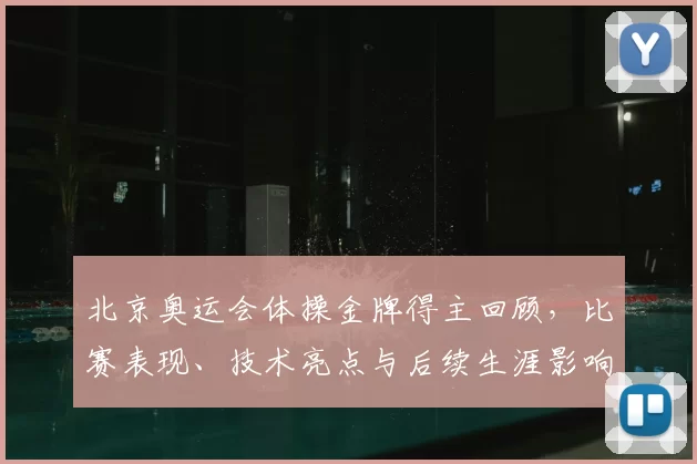 北京奥运会体操金牌得主回顾，比赛表现、技术亮点与后续生涯影响